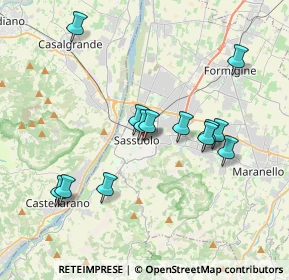 Mappa Viale Matteotti, 41049 Sassuolo MO, Italia (3.56462)