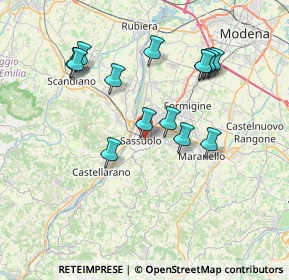 Mappa Viale Matteotti, 41049 Sassuolo MO, Italia (7.16714)