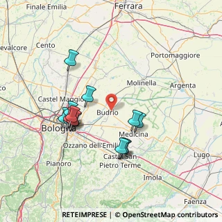 Mappa Via dell'Artigianato, 40054 Budrio BO, Italia (14.06857)