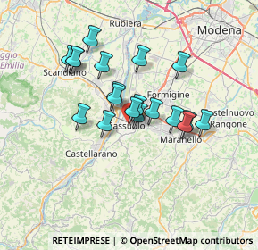 Mappa Viale, 41049 Sassuolo MO, Italia (5.62053)