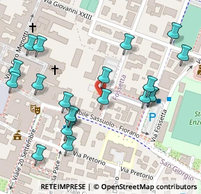 Mappa Piazza Salvo D'Acquisto, 41049 Sassuolo MO, Italia (0.1455)