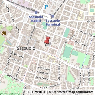 Mappa Piazza Salvo D'Acquisto, 5, 41049 Sassuolo, Modena (Emilia Romagna)