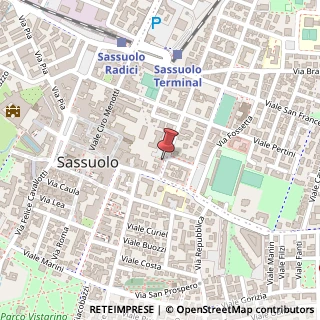 Mappa Viale A. Gramsci, 41049 Sassuolo MO, Italia, 41049 Sassuolo, Modena (Emilia Romagna)
