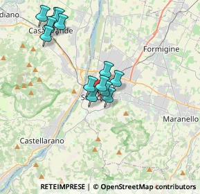 Mappa Viale, 41049 Sassuolo MO, Italia (3.39385)