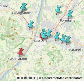 Mappa Viale, 41049 Sassuolo MO, Italia (3.81)