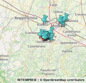 Mappa Piazza Salvo D'Acquisto, 41049 Sassuolo MO, Italia (7.29667)