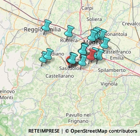 Mappa Piazza Salvo D'Acquisto, 41049 Sassuolo MO, Italia (9.84789)