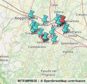 Mappa Piazza Salvo D'Acquisto, 41049 Sassuolo MO, Italia (11.70895)