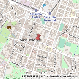 Mappa Via Giuseppe Mazzini, 40, 41049 Sassuolo, Modena (Emilia Romagna)