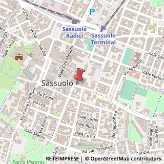 Mappa Via Giuseppe Mazzini, 35, 41049 Sassuolo, Modena (Emilia Romagna)