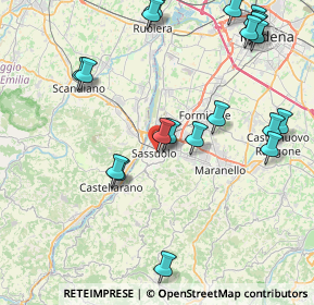 Mappa Piazza Risorgimento, 41049 Sassuolo MO, Italia (9.8905)