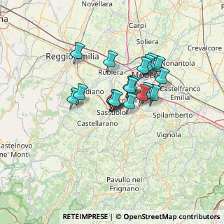 Mappa Piazza Risorgimento, 41049 Sassuolo MO, Italia (9.82789)