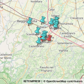 Mappa Piazza Risorgimento, 41049 Sassuolo MO, Italia (10.70929)