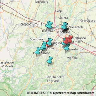 Mappa Piazza Risorgimento, 41049 Sassuolo MO, Italia (11.732)