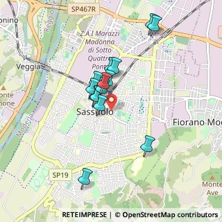 Mappa Piazza Risorgimento, 41049 Sassuolo MO, Italia (0.74286)