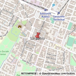 Mappa Piazza Giuseppe Garibaldi, 41, 41049 Sassuolo, Modena (Emilia Romagna)