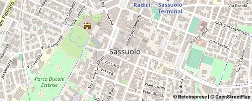 Mappa Sassuolo
