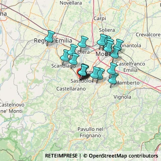 Mappa Piazza Giuseppe Garibaldi, 41049 Sassuolo MO, Italia (9.7775)