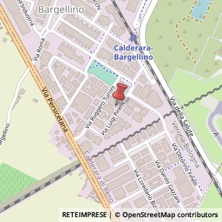 Mappa Via Piretti, 7, 40012 Calderara di Reno, Bologna (Emilia Romagna)