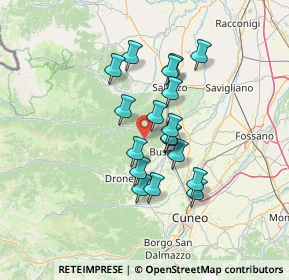 Mappa 12020 Rossana CN, Italia (10.81944)