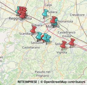 Mappa Via Elettronica, 41042 Fiorano Modenese MO, Italia (16.15789)