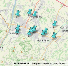 Mappa Via Elettronica, 41042 Fiorano Modenese MO, Italia (2.93769)