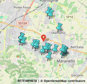 Mappa Via Elettronica, 41042 Fiorano Modenese MO, Italia (1.7415)