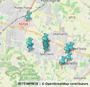 Mappa Via Elettronica, 41042 Fiorano Modenese MO, Italia (1.51364)