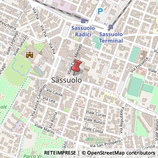 Mappa Via Giuseppe Mazzini, 5, 41049 Sassuolo, Modena (Emilia Romagna)