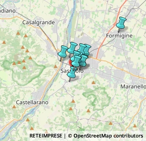 Mappa Via Giovanni Andrea Farosi, 41049 Sassuolo MO, Italia (1.46091)