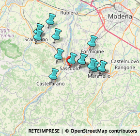 Mappa Via Giovanni Andrea Farosi, 41049 Sassuolo MO, Italia (5.88067)