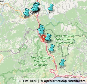 Mappa E25, 16010 Rossiglione GE, Italia (8.57)