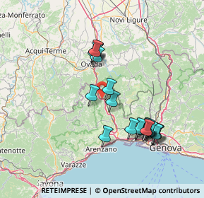 Mappa E25, 16010 Rossiglione GE, Italia (14.258)