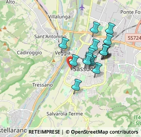 Mappa Via Mantova, 41049 Sassuolo MO, Italia (1.46125)