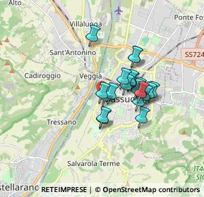 Mappa Via Mantova, 41049 Sassuolo MO, Italia (1.2265)