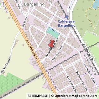 Mappa Via Turrini, 9, 40012 Bargellino BO, Italia, 40012 Calderara di Reno, Bologna (Emilia Romagna)
