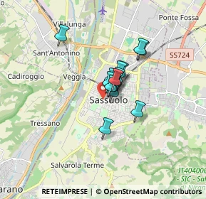 Mappa Via Racchetta, 41049 Sassuolo MO, Italia (0.936)