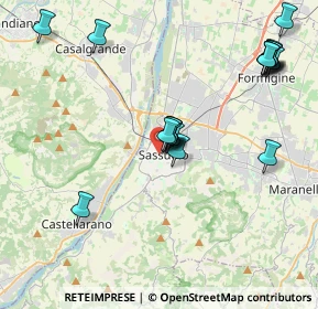 Mappa Via Racchetta, 41049 Sassuolo MO, Italia (4.25263)