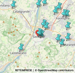 Mappa Piazzale Roverella, 41049 Sassuolo MO, Italia (4.64118)