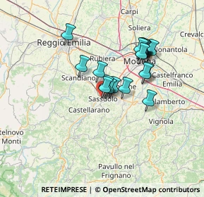 Mappa Piazzale Roverella, 41049 Sassuolo MO, Italia (11.41158)
