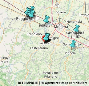Mappa Via Racchetta, 41049 Sassuolo MO, Italia (12.2475)