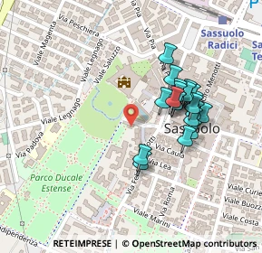 Mappa Piazzale Roverella, 41049 Sassuolo MO, Italia (0.1945)