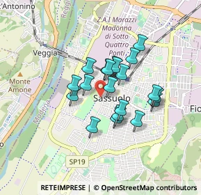 Mappa Piazzale Roverella, 41049 Sassuolo MO, Italia (0.633)