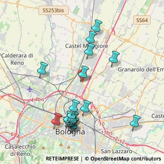 Mappa Via Arturo Solari, 40128 Bologna BO, Italia (4.545)