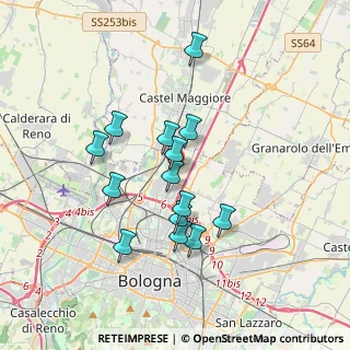 Mappa Via Arturo Solari, 40128 Bologna BO, Italia (3.1)