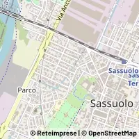 Hartă Sassuolo