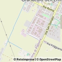 Peta Granarolo dell'Emilia
