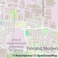 Map Fiorano Modenese