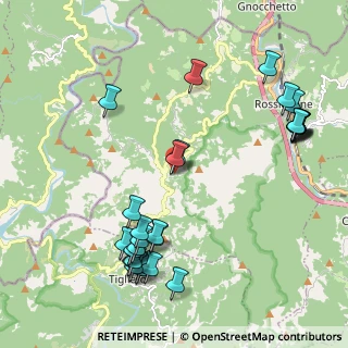 Mappa Via Valle Gargassa, 16010 Rossiglione GE, Italia (2.52414)