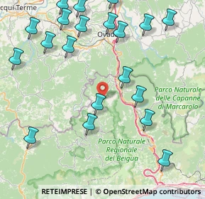 Mappa Via Valle Gargassa, 16010 Rossiglione GE, Italia (10.529)